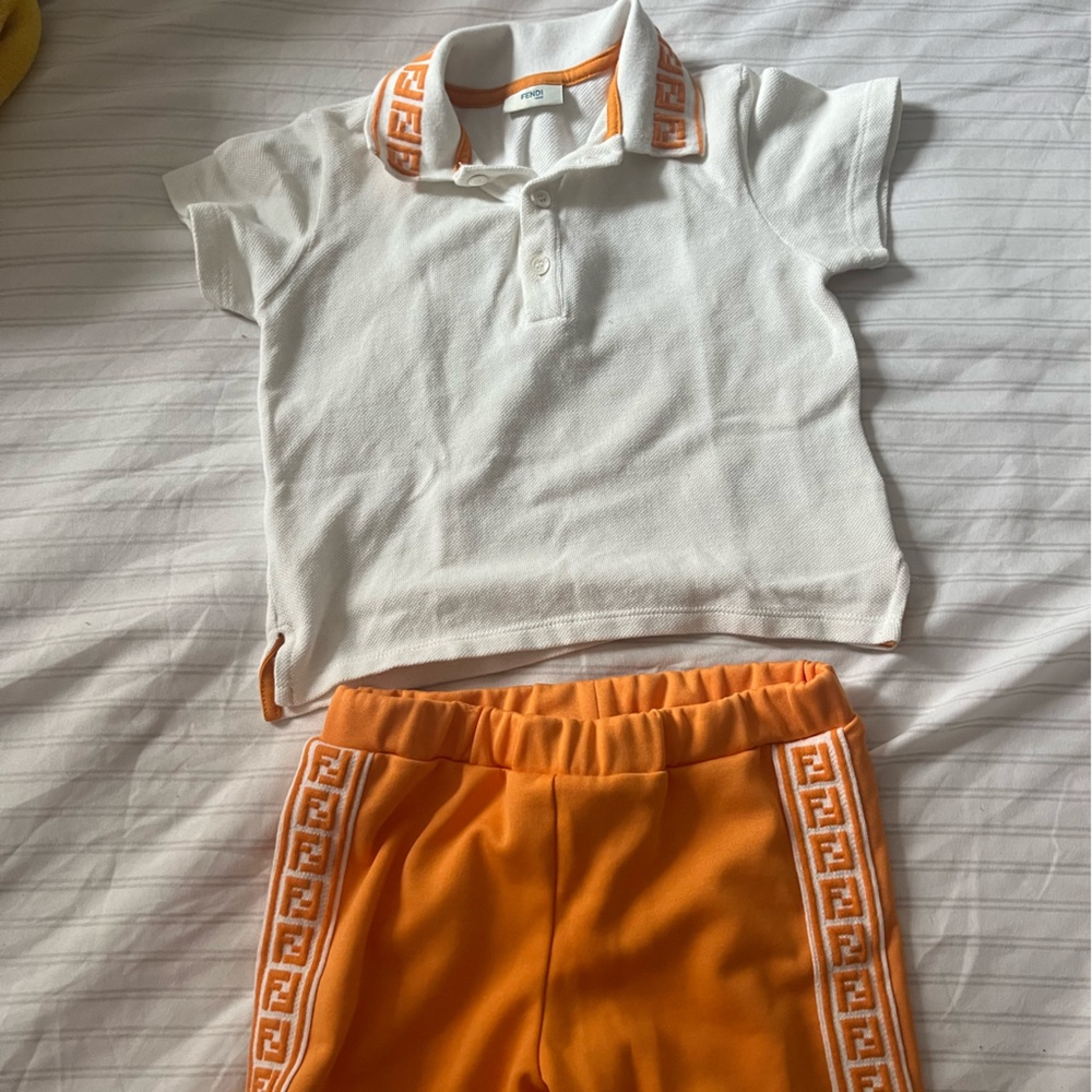 Fendi toddler matching set